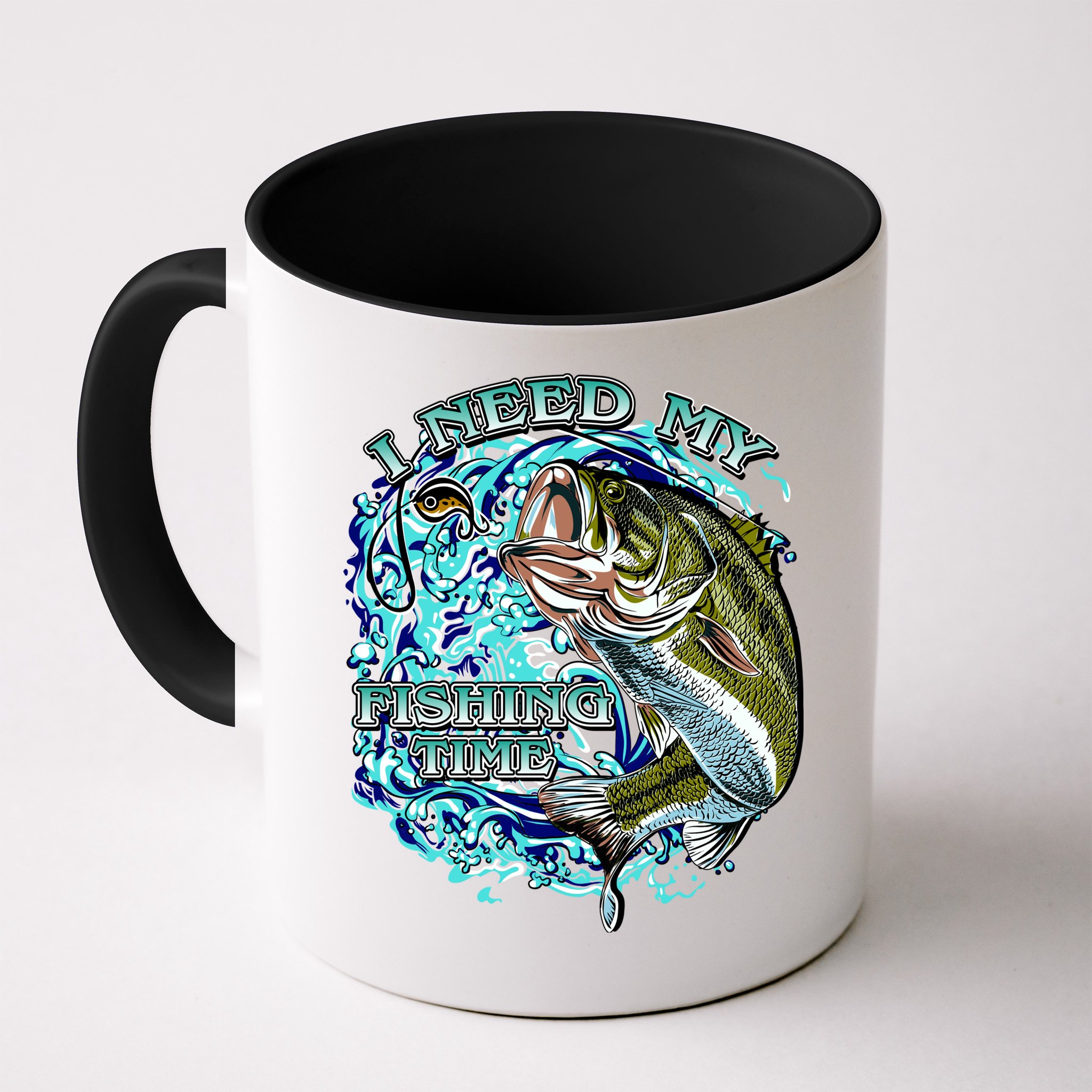 I Need My Fishing Time Mug