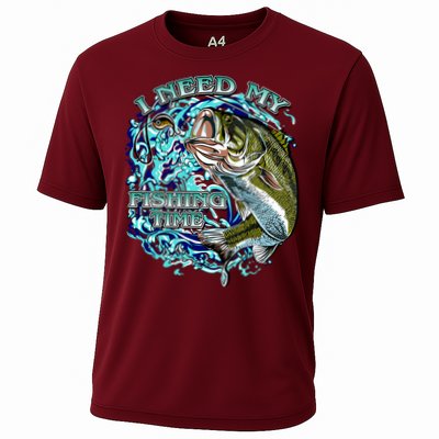 I Need My Fishing Time Performance Shirt
