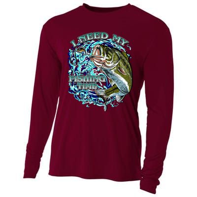 I Need My Fishing Time Cooling Performance Long Sleeve Crew