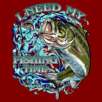 I Need My Fishing Time Visor