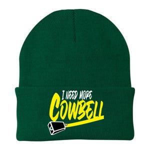 I Need More Cowbell Gift Knit Cap Winter Beanie