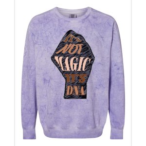 IT'S NOT MAGIC, IT'S DNA Colorblast Crewneck Sweatshirt