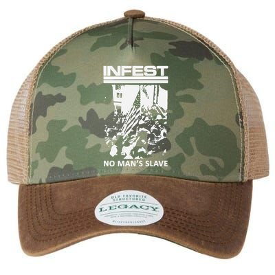 Infest No Mans Slave Legacy Tie Dye Trucker Hat