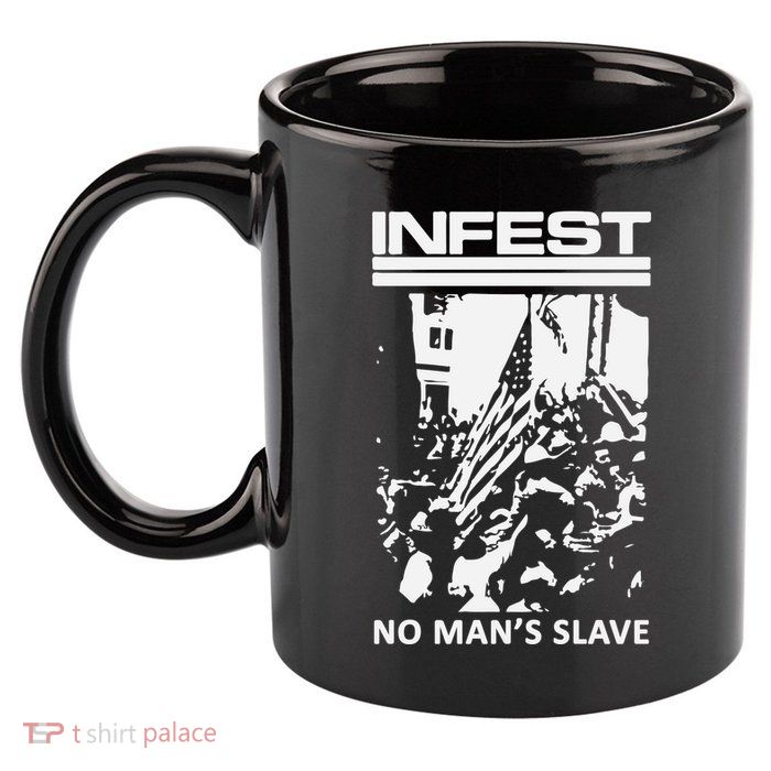 Infest No Mans Slave 11oz C Handle Ceramic Mug