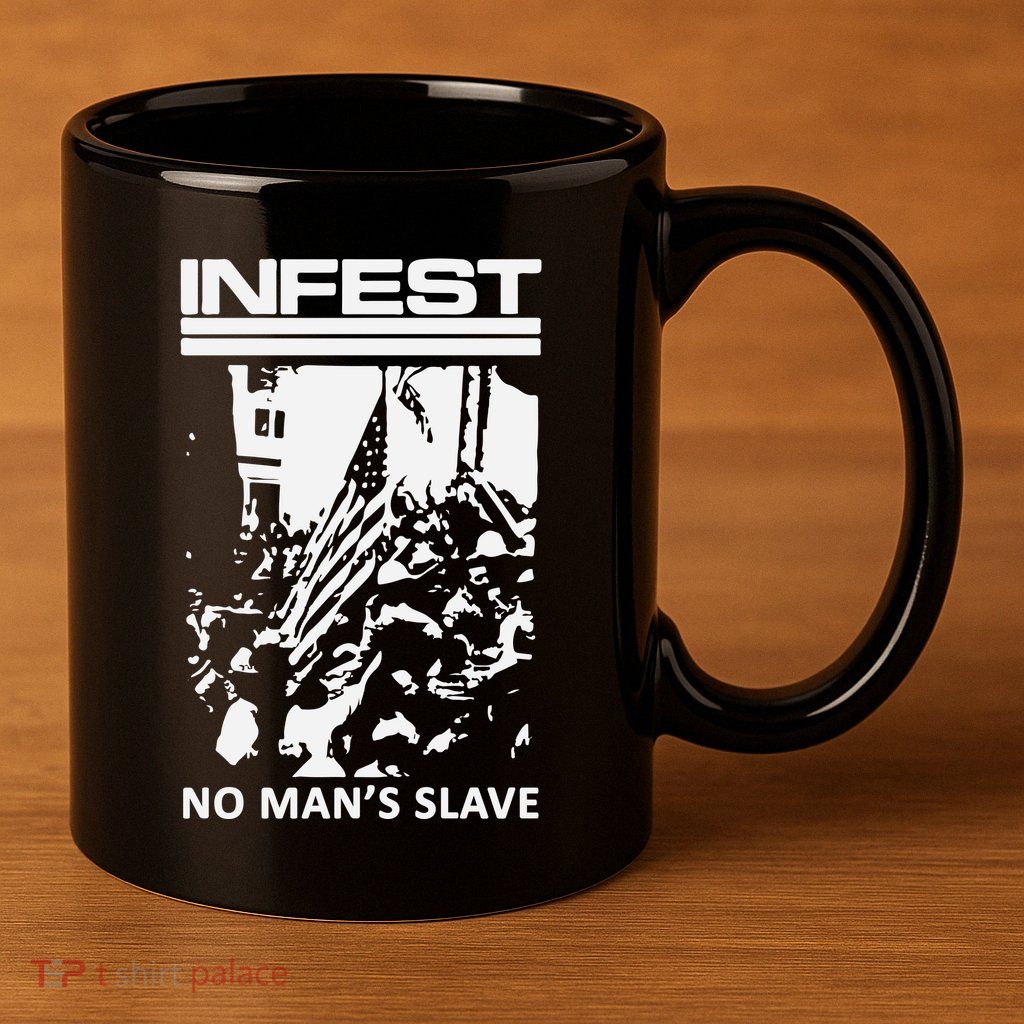 Infest No Mans Slave 11oz C Handle Ceramic Mug