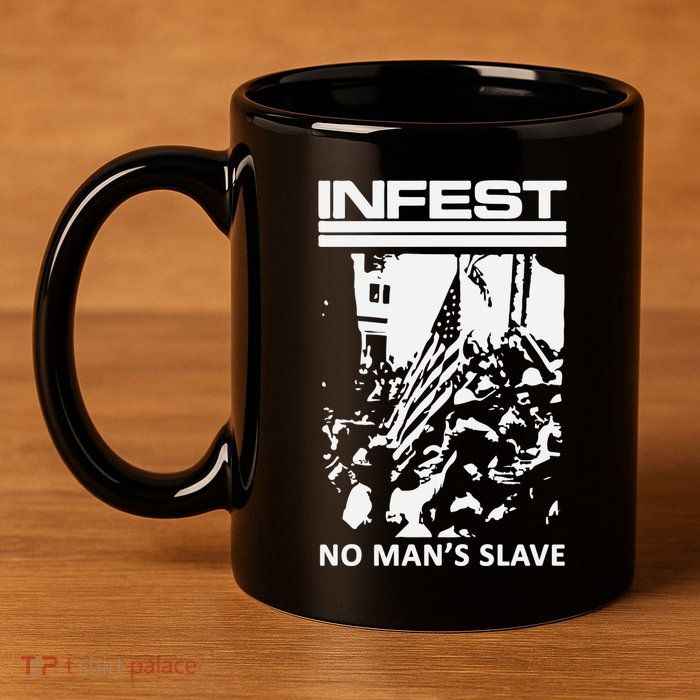 Infest No Mans Slave 11oz C Handle Ceramic Mug