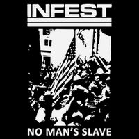 Infest No Mans Slave Drawstring Bag