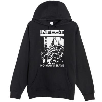 Infest No Mans Slave Premium Pullover Hoodie
