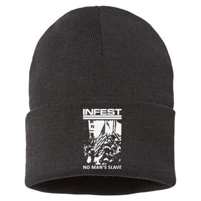 Infest No Mans Slave Sustainable Knit Beanie