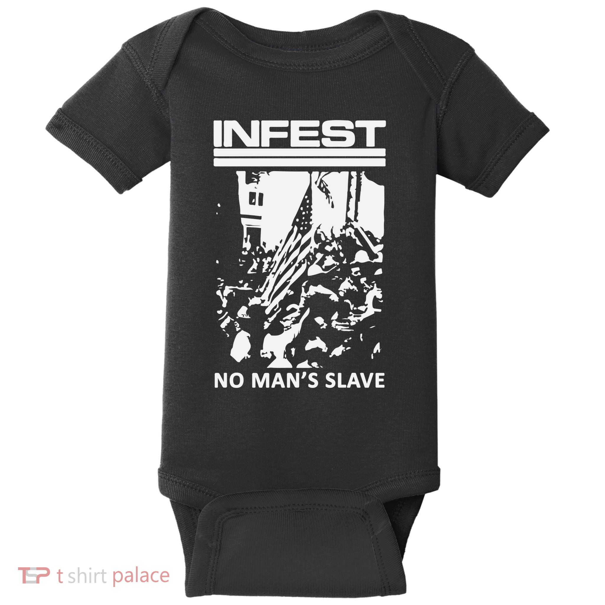 Infest No Mans Slave Baby Bodysuit