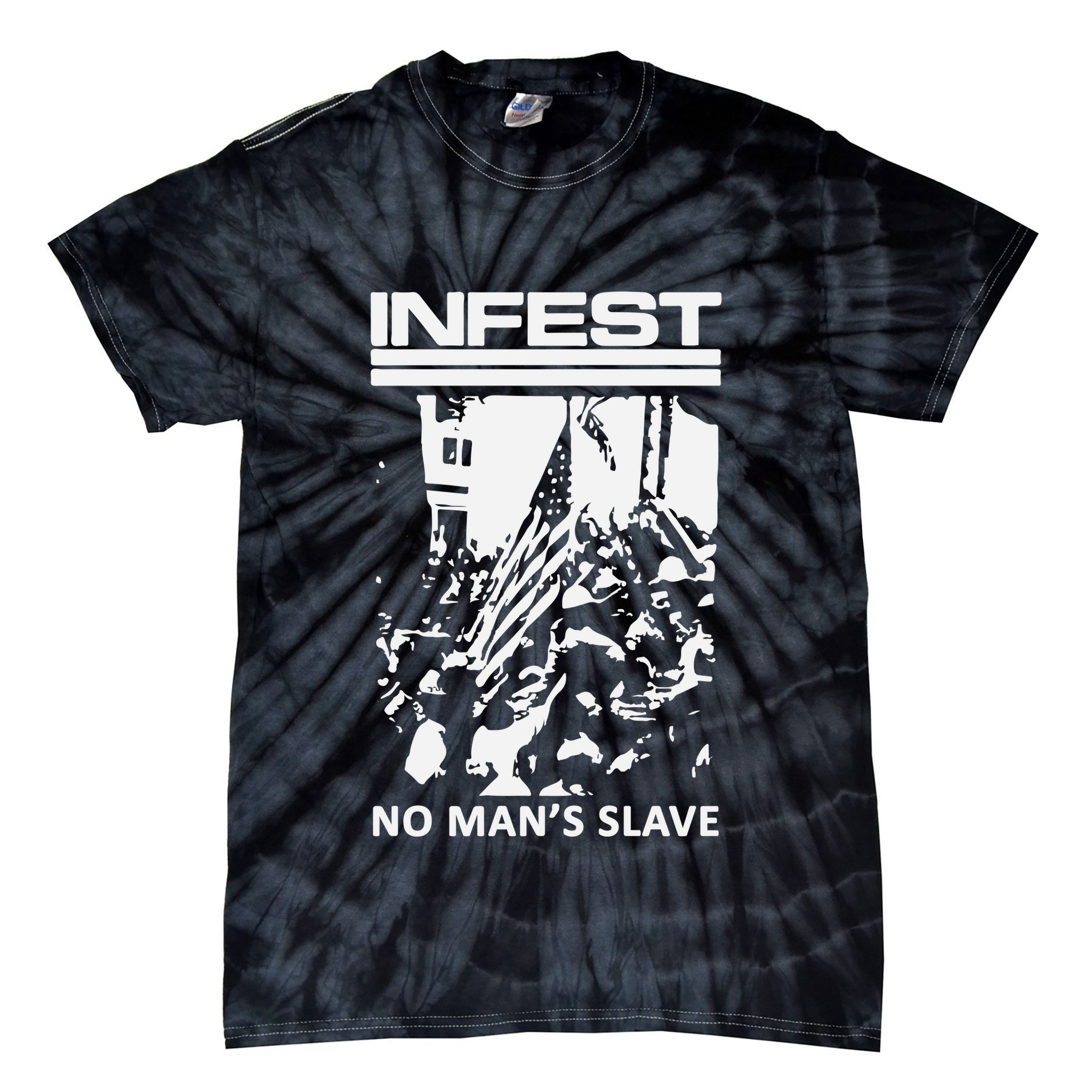 Infest No Mans Slave Tie-Dye T-Shirt