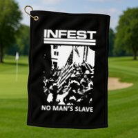 Infest No Mans Slave Golf Towel