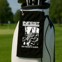Infest No Mans Slave Golf Towel
