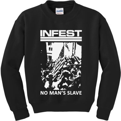 Infest No Mans Slave Kids Sweatshirt