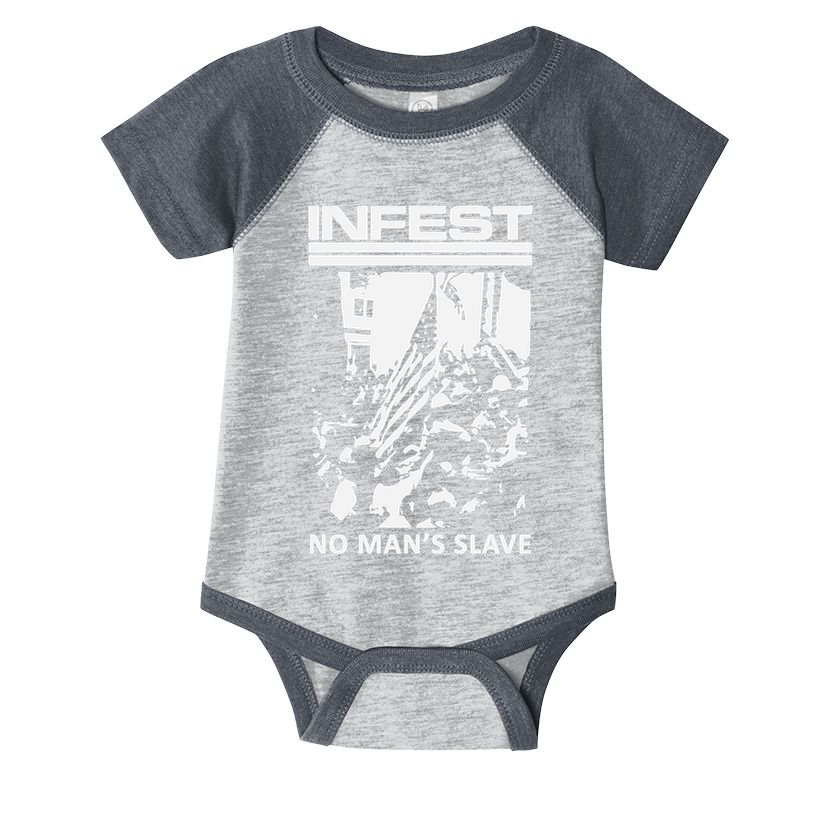Infest No Mans Slave Infant Baby Jersey Bodysuit