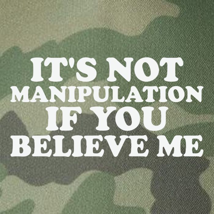 Its Not Manipulation If You Believe Me Legacy Tie Dye Trucker Hat