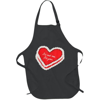 ItS Not Me Its You Anti Vday Single Aesthetic Valentines Full-Length Apron With Pockets