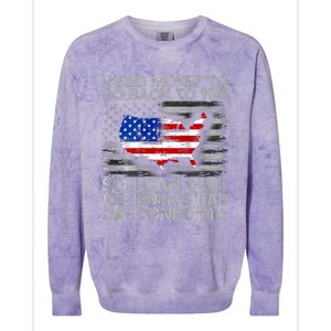 I Need Money To Go Back To 1941 Funny Joe Biden Colorblast Crewneck Sweatshirt