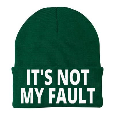 ItS Not My Fault Knit Cap Winter Beanie