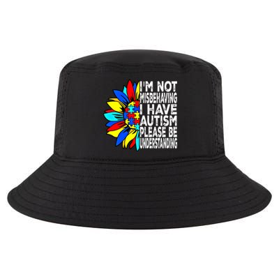 IM Not Misbehaving I Have Autism Awareness Autistic Gift Cool Comfort Performance Bucket Hat