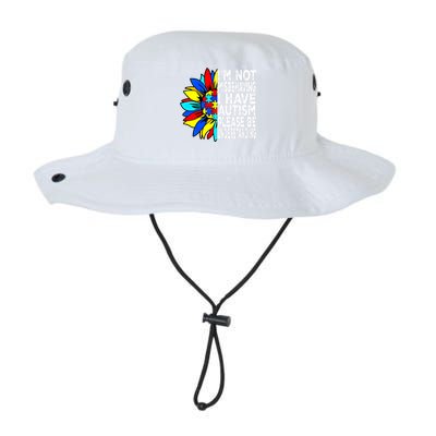 IM Not Misbehaving I Have Autism Awareness Autistic Gift Legacy Cool Fit Booney Bucket Hat