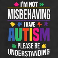 I'm Not Misbehaving Gift I Have Autism Please Understand Gift Cool Comfort Performance Bucket Hat