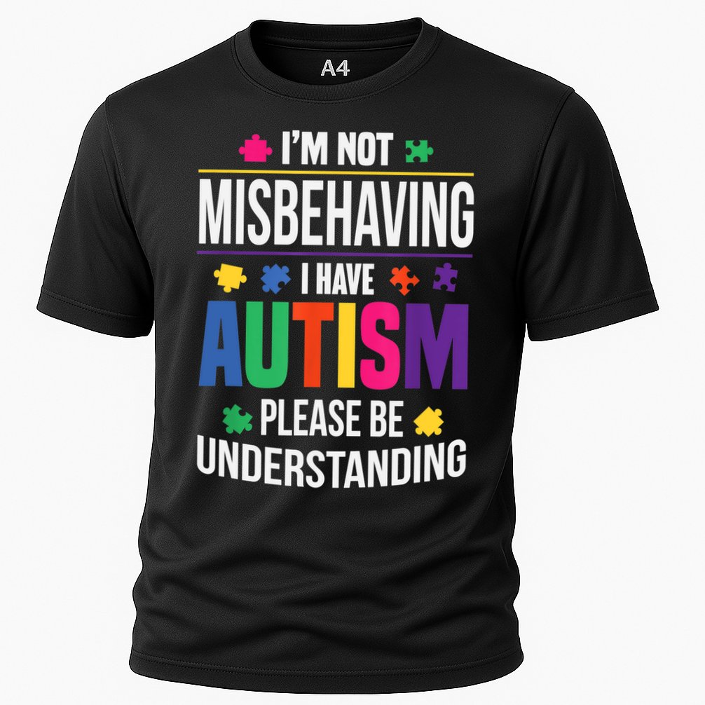 I'm Not Misbehaving Gift I Have Autism Please Understand Gift Performance Shirt