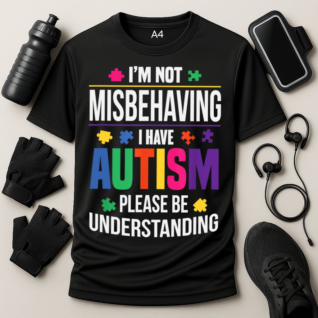 I'm Not Misbehaving Gift I Have Autism Please Understand Gift Performance Shirt