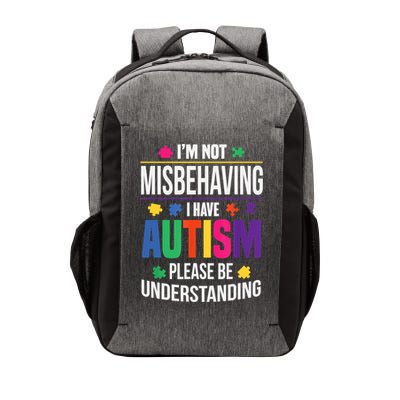 I'm Not Misbehaving Gift I Have Autism Please Understand Gift Vector Backpack