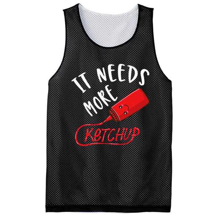 It Needs More K.E.T.C.H.U.P Mesh Reversible Basketball Jersey Tank