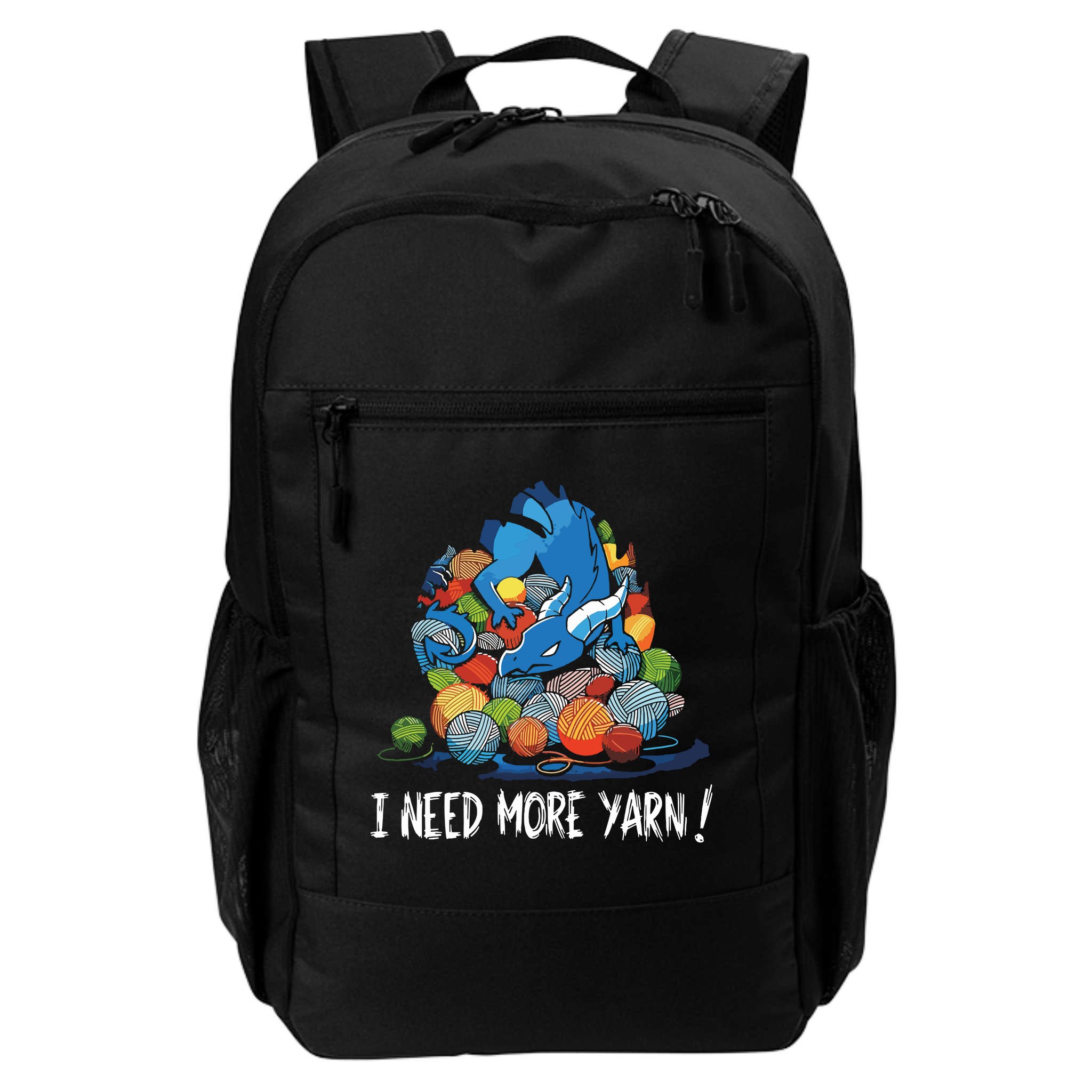 I Need More Yarn Dragon Backpack