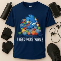 I Need More Yarn Dragon Cooling Performance Crew T-Shirt