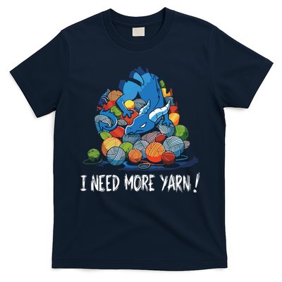 I Need More Yarn Dragon T-Shirt