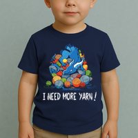 I Need More Yarn Dragon Toddler T-Shirt