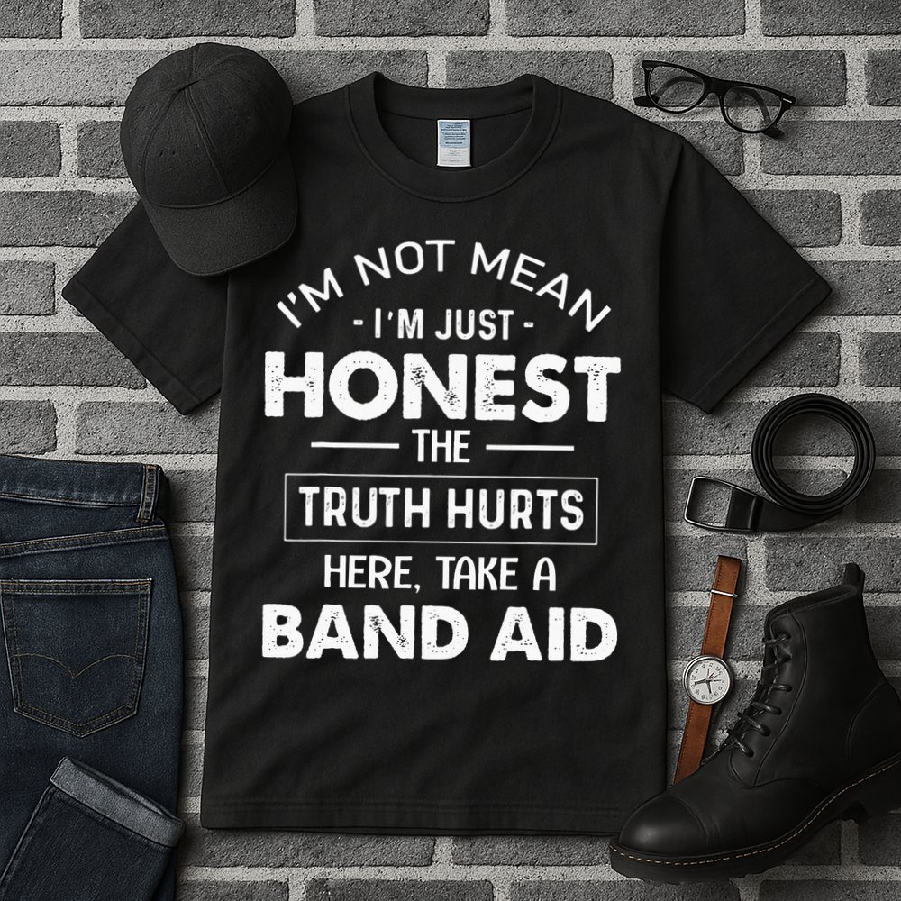 Im Not Mean Im Just Honest The Truth Hurts Here Tall T-Shirt