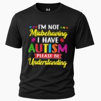 I'm Not Misbehaving I Have Autism Please Be Understanding Autism Awareness Month Performance Shirt