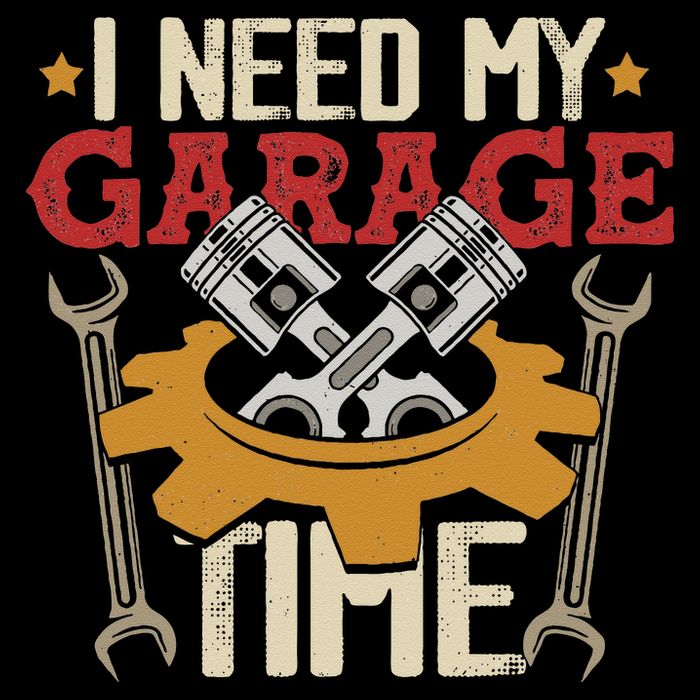 I Need My Garage Time Car Garage Auto Mechanic Car Lover 16 in Basic Backpack