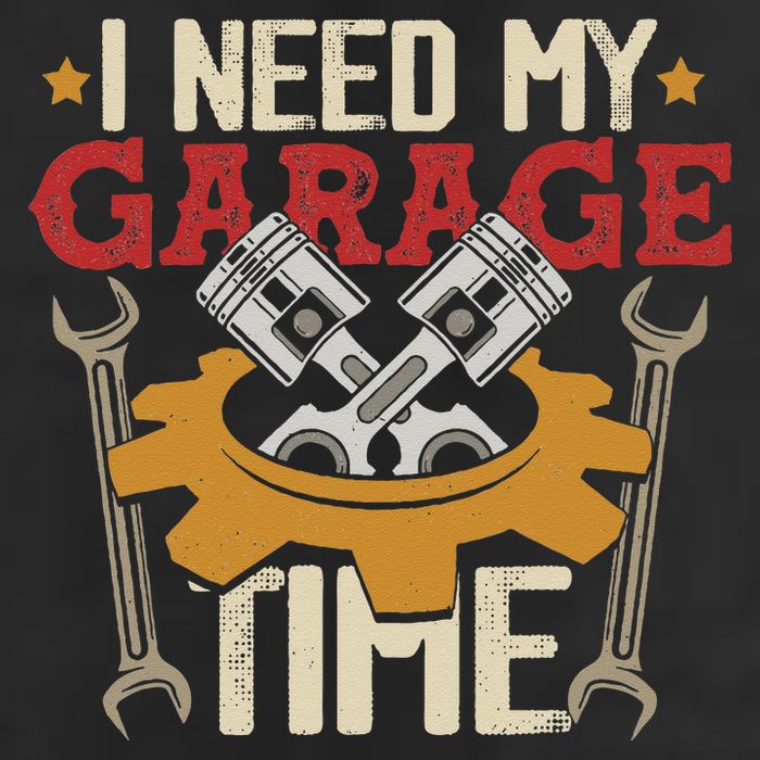 I Need My Garage Time Car Garage Auto Mechanic Car Lover Golf Towel