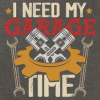 I Need My Garage Time Car Garage Auto Mechanic Car Lover Cotton Canvas Backpack