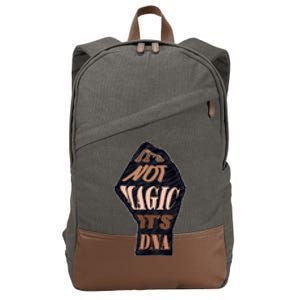 IT'S NOT MAGIC, IT'S DNA Cotton Canvas Backpack