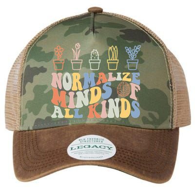 Inclusion Normalize Minds Of All Kinds Autism Awareness Legacy Tie Dye Trucker Hat