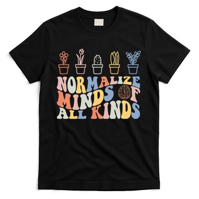 Inclusion Normalize Minds Of All Kinds Autism Awareness T-Shirt