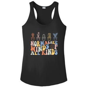 Inclusion Normalize Minds Of All Kinds Autism Awareness Ladies PosiCharge Competitor Racerback Tank