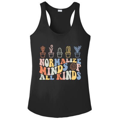 Inclusion Normalize Minds Of All Kinds Autism Awareness Ladies PosiCharge Competitor Racerback Tank