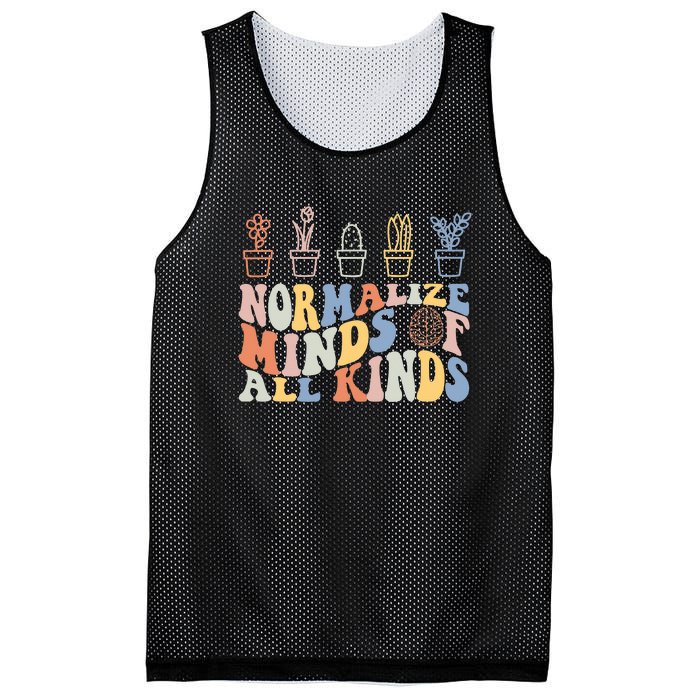 Inclusion Normalize Minds Of All Kinds Autism Awareness Mesh Reversible Basketball Jersey Tank