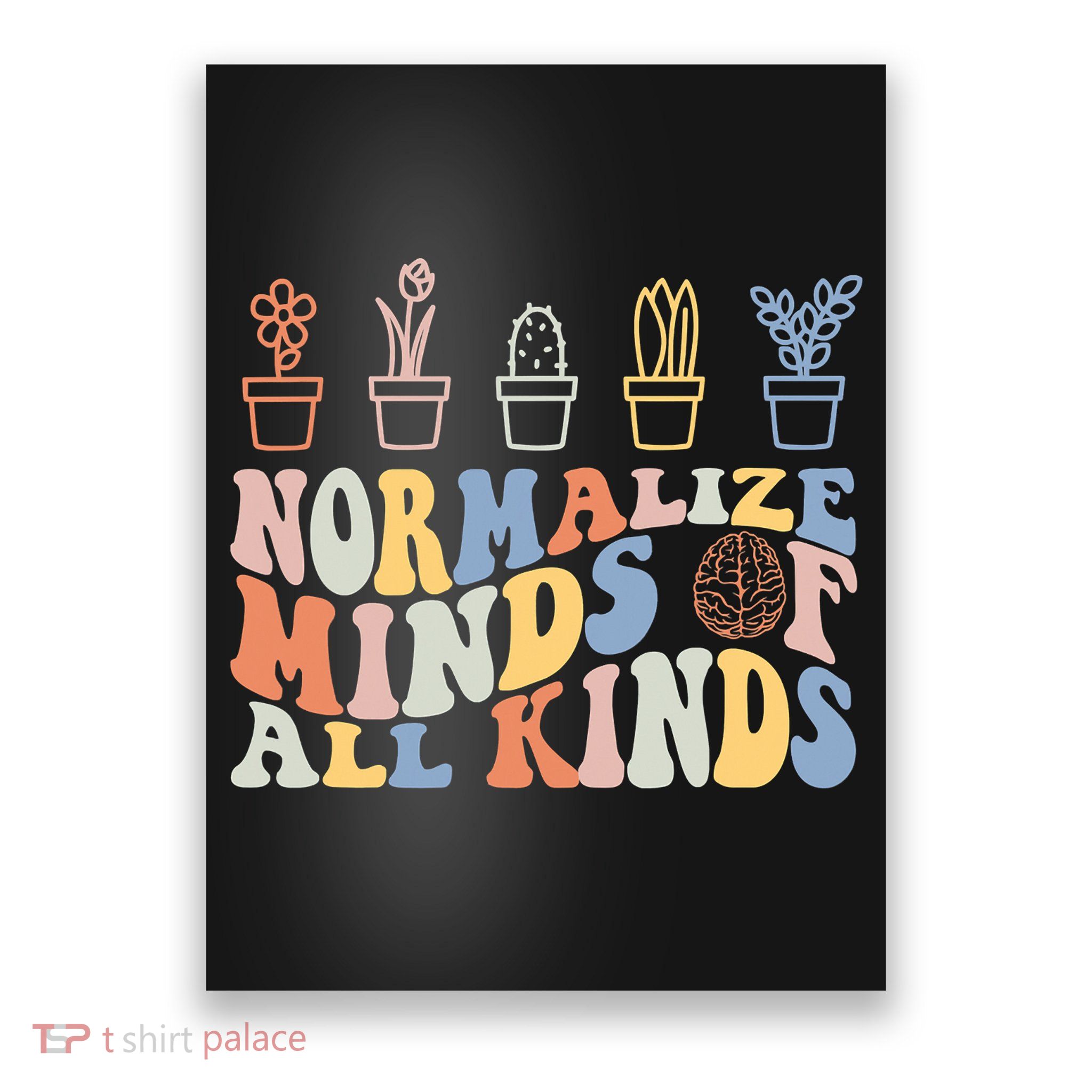 Inclusion Normalize Minds Of All Kinds Autism Awareness Poster