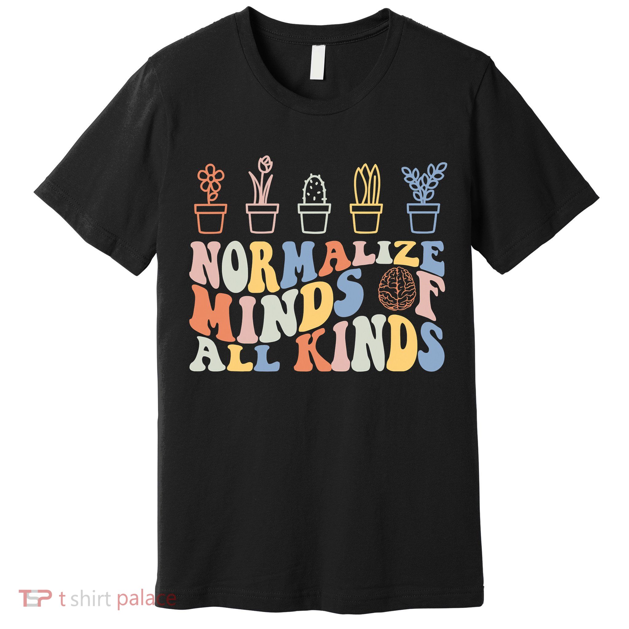 Inclusion Normalize Minds Of All Kinds Autism Awareness Premium T-Shirt