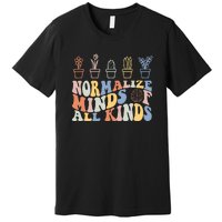 Inclusion Normalize Minds Of All Kinds Autism Awareness Premium T-Shirt