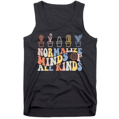 Inclusion Normalize Minds Of All Kinds Autism Awareness Tank Top