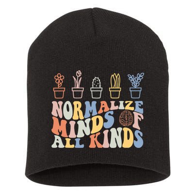 Inclusion Normalize Minds Of All Kinds Autism Awareness Short Acrylic Beanie